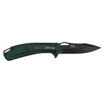 Spring Assisted Knife // ER-A2002 // Wood (Green)