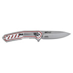 Spring Assisted Knife // MT-A2014 // Aluminum (Silver/Red)