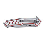 Spring Assisted Knife // MT-A2014 // Aluminum (Silver/Red)