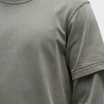 Hybrid Shirt // Stone Grey (S)