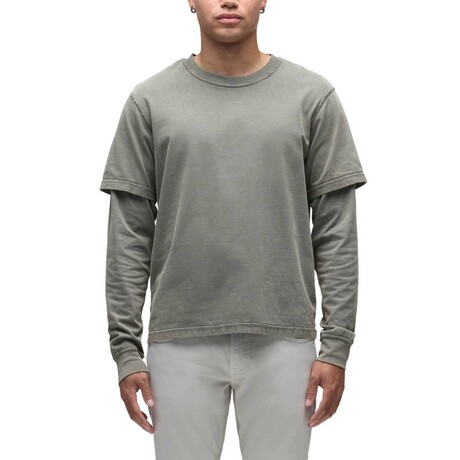 Hybrid Shirt // Stone Grey (S)