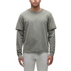 Hybrid Shirt // Stone Grey (S)