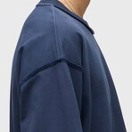 Long Sleeve Heavy Weight Tee // Deep Navy (S)