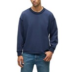 Long Sleeve Heavy Weight Tee // Deep Navy (S)