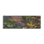 Water Lilies by Claude Monet (12"H x 36"W x 1.5"D)