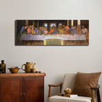 The Last Supper by Leonardo da Vinci (12"H x 36"W x 1.5"D)