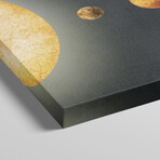 The Solar System Black by Terry Fan (12"H x 36"W x 1.5"D)