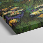 Water Lilies by Claude Monet (12"H x 36"W x 1.5"D)