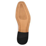 Debonair // Leather Oxfords // Black + Whiite (US: 8.5)