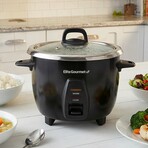 10 Cup Cooked Rice Cooker Stainless Steel Pot