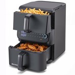 10.5QT Double Stack Digital Air Fryer, Dual Basket, Sync Tec