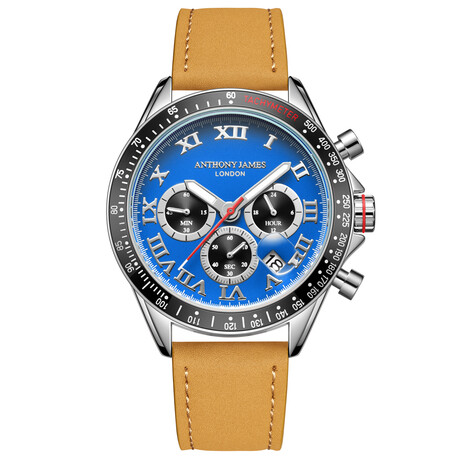 Anthony James Hand-Assembled Limited Edition Tachymeter Turbo Quartz // AJ100