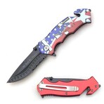 Spring Assisted Knife // SE-966SF // USA (US Flag)