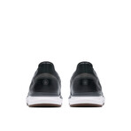 Un Briley Tie Leather Sneakers // Black (US: 7)