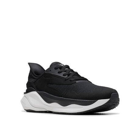 Clarks Pace Sneakers // Black + White (US: 7)