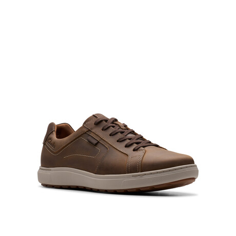 Mapstone Lace Leather Sneakers // Beeswax (US: 7)