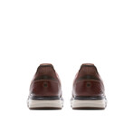 Un Briley Tie Leather Sneakers // Dark Tan (US: 7)