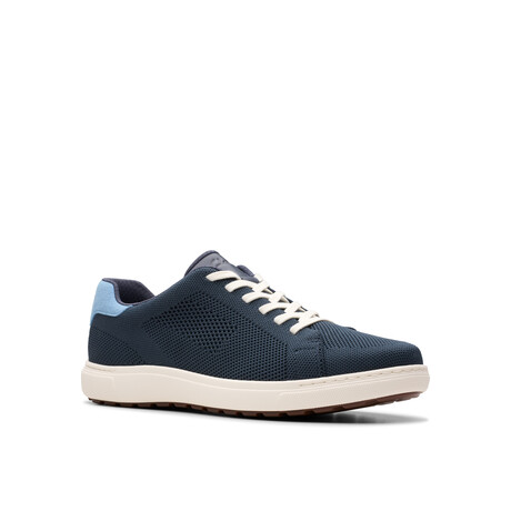 Mapstone Lace Leather Sneakers // Navy (US: 7)