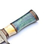 The Flowcore // Blue & White Bone // Drop Point