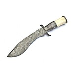 The Strataedge // White Camel Bone // Drop Point