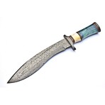 The Flowcore // Blue & White Bone // Drop Point