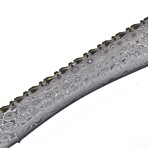 The Flowcore // Blue & White Bone // Drop Point