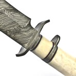 The Veinforge // White Camel Bone // Straight Back