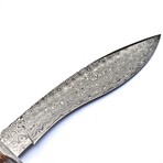 The Flowcore // Blue & White Bone // Drop Point