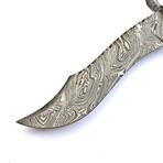 The Layerx // White Camel Bone // Clip Point