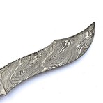 The Layerx // White Camel Bone // Clip Point