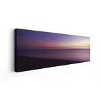 Ocean at sunset, Los Angeles County, California, USA by Panoramic Images (12"H x 36"W x 1.5"D)