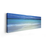 Clouds over an ocean, Great Barrier Reef, Queensland, Australia by Panoramic Images (12"H x 36"W x 1.5"D)