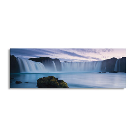 Godafoss by Stefan Hefele (12"H x 36"W x 1.5"D)