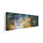 Crescent Burst by NASA (12"H x 36"W x 1.5"D)