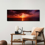 Sunrise Miami FL USA by Panoramic Images (12"H x 36"W x 1.5"D)