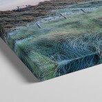 Sunset At The Dune Beach, Sylt, Schleswig-Holstein, Germany by Jan Becke (12"H x 36"W x 1.5"D)