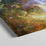 Crescent Burst by NASA (12"H x 36"W x 1.5"D)