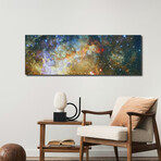 Crescent Burst by NASA (12"H x 36"W x 1.5"D)