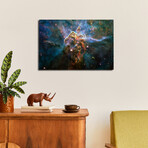 Mystic Mountain in Carina Nebula (Hubble Space Telescope) by NASA (26"H x 40"W x 1.5"D)
