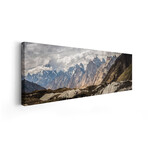 Baltoro Glacier, Karakoram Mountain Range, Gilgit-Baltistan Region, Pakistan by Alex Buisse (12"H x 36"W x 1.5"D)