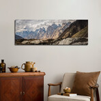 Baltoro Glacier, Karakoram Mountain Range, Gilgit-Baltistan Region, Pakistan by Alex Buisse (12"H x 36"W x 1.5"D)