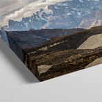 Baltoro Glacier, Karakoram Mountain Range, Gilgit-Baltistan Region, Pakistan by Alex Buisse (12"H x 36"W x 1.5"D)