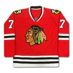 Bobby Hull // Chicago Blackhawks // Signed Red Jersey #7