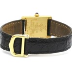 Cartier Ladies Must Tank Quartz // W1006354 // Pre-Owned