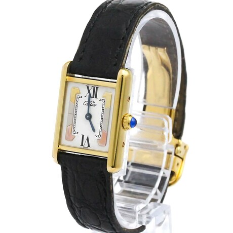 Cartier Ladies Must Tank Quartz // W1006354 // Pre-Owned