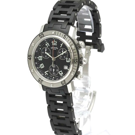 Hermes Clipper Quartz // HECL2915 // Pre-Owned