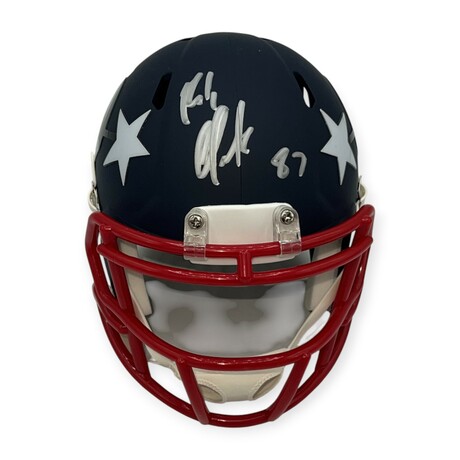 Rob Gronkowski // NE Patriots // Signed Mini Helmet