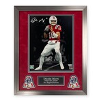 Drake Maye // NE Patriots // Signed Photo + Framed // Blackout
