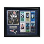Bill Belichick // NE Patriots // Signed Cut + Inscr. + Framed
