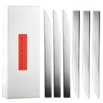 Jean Nouvel Stainless Steel Dinner Knife Set // Set of 6 // 3360014
